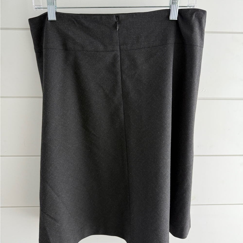 Express Charcoal A-line Skirt, Size 10 - Picture 2 of 5